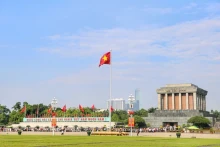 胡志明主席陵。