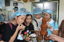 来西南部地区品尝越南正宗的巧克力【组图】