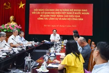 外交部长裴青山主持会议。（图片来源：新河内报）