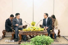 会见场景。（图片来源：越通社）