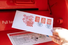  澳洲邮政发行龙年邮票。（图片来源：澳大利亚邮政）