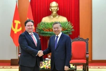 越共中央总书记苏林会见美国驻越南大使马克·纳珀【组图】