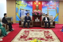 会见场景。