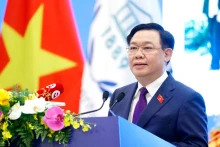 越南国会主席王廷惠。