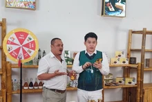 河内在抖音平台上推广“ 一乡一品”产品和各地特产。