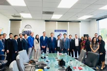 河内市人民委员会副主席阮孟权从10月27日至31日率团对美国进行工作访问。（图片来源：越通社）