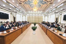 会议场景。（图片来源：胡志明市官网）