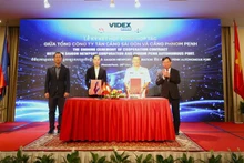 西贡新港总公司与金边自治港（PPAP）举行了合作备忘录的签字仪式。