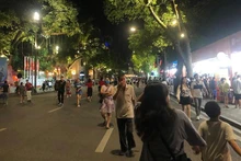 河内步行街。