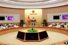 越南政府副总理黎明慨在会上发表讲话。(图片来源:VGP)