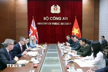 会见场景。（图片来源：越通社）