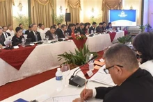 越古议会间合作委员会第一次会议。（图片来源：越通社）