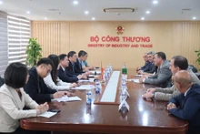 会见场景。（图片来源：越通社）