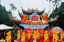2024年香寺庙会的开幕式。