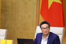 越南政府副总理武德儋出席会议。（图片来源：越通社）