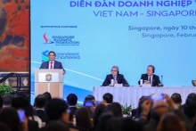 范明正总理范明正在论坛上发表讲话。（图片来源：VGP）