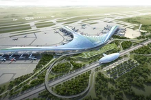 龙城机场效果图。