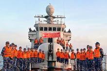 20号舰在参加在马来西亚举行的2023年兰卡威国际海事和航空展后于5月28日启程前往印度尼西亚。（图片来源：人民军队报）