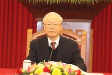 越共中央总书记阮富仲。（图片来源：越通社）