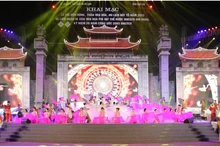 2023年雄王庙会暨2003年联合国教科文组织公约实施20周年庆典在富寿省隆重开幕。