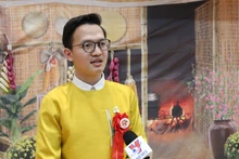 日本越南青年和大学生协会主席阮廷南。（图片来源：越通社）