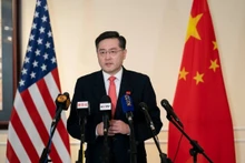 中国外交部长秦刚。