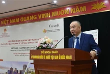 海外越南人国家委员会副主任阮孟东。