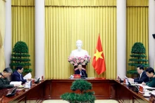 会议场景。（图片来源：越通社）