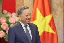 越共中央总书记、国家主席苏林。