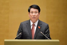 越南新任国家主席梁强。