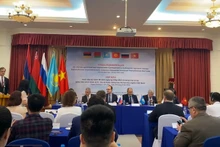 纪念越南与亚欧经济联盟自由贸易协定签署10周年新闻发布会。