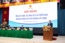 越南建设部部长阮青毅日前主持召开建设部2023年工作总结暨2024年工作任务部署会议。