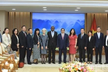 范明正总理会见国际劳工组织总干事吉尔伯特·洪博【组图】