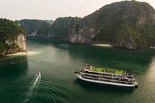 兰夏湾的美景。