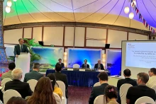 法国驻越南大使馆召开有关越南可持续交通发展的会议。 （法国驻越南大使馆供图）