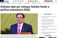 拉美媒体高度评价越南做出积极的回应。（图片来源：越通社）