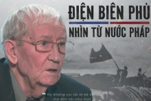 纪录片《奠边府-从法国的角度看》将于7日播出。图为法国曾参加奠边府战役的法国老兵Pierre Flamen。（越南国家电视台供图）
