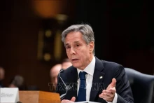 美国国务卿安东尼·布林肯。（图片来源：新华社/越通社）