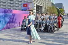 越南亚残运代表团。（图片来源：越通社）
