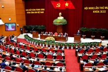 越共第十三届中央委员会第十一次会议隆重开幕【组图】