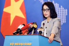越南外交部发言人范秋姮。