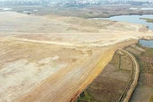 永福省平川县ICD物流中心建设区。