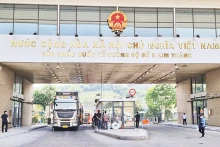  老街口岸进出口货运量猛增