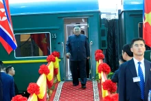 朝鲜领导人金正恩访问越南（2019年2月）。