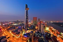 胡志明市的一角。