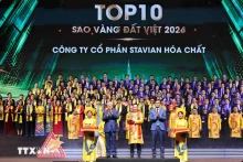 2024年越南金星奖颁奖典礼。（图片来源·：越通社）