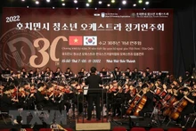 纪念越韩建交30周年音乐会在胡志明市举行。（图片来源：越通社）