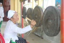 义安省着力保护土族同胞的锣钲文化。