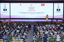 “走向绿色增长”的2023年清化与日本对接会5月6日下午在清化省岑山市举行。