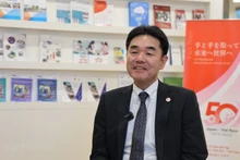 JICA驻越南办事处首席代表菅野裕一。（图片来源：越通社）